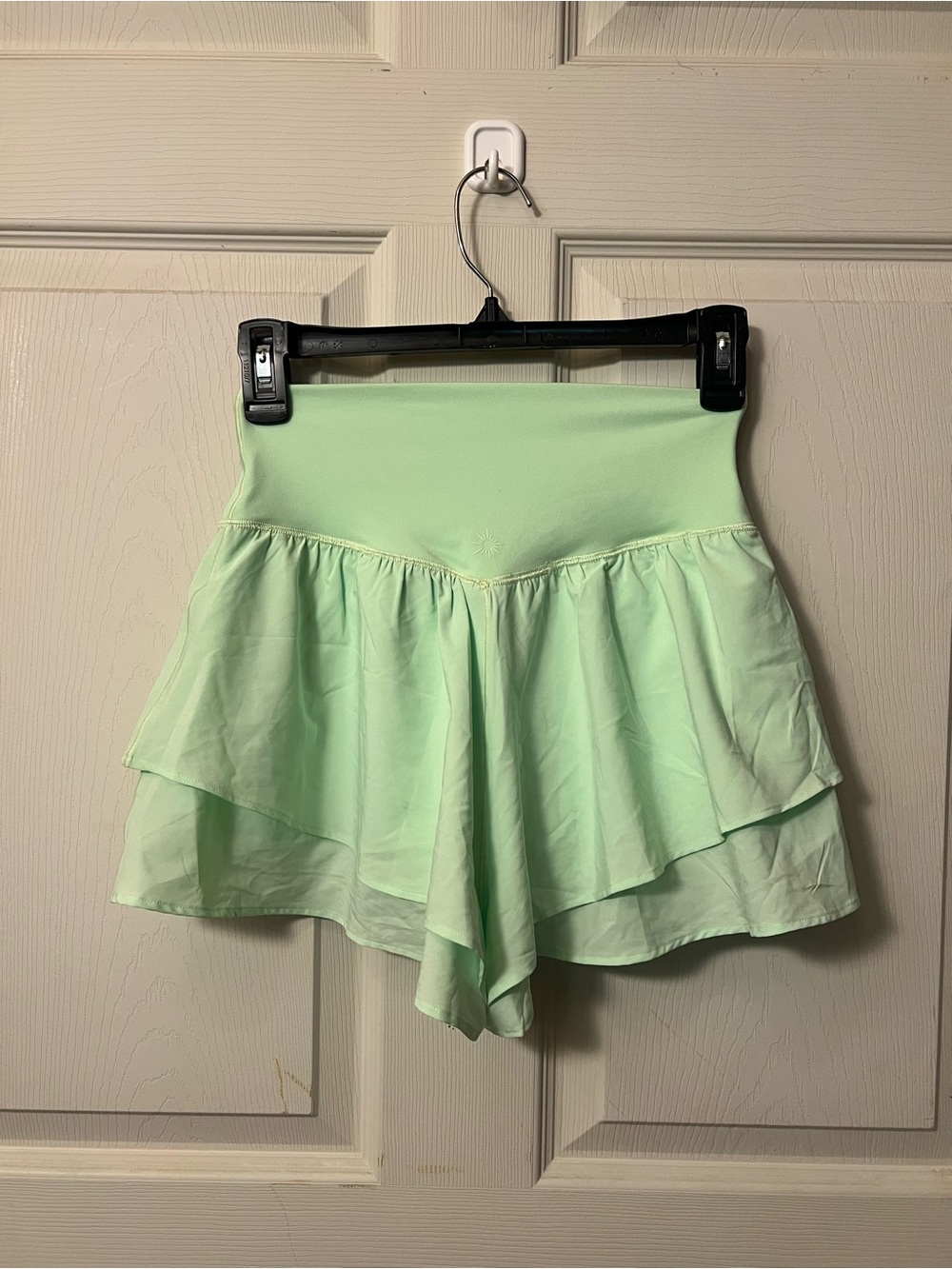 Offline By Aerie Green Flowy Shorts - Picture 2 of 3